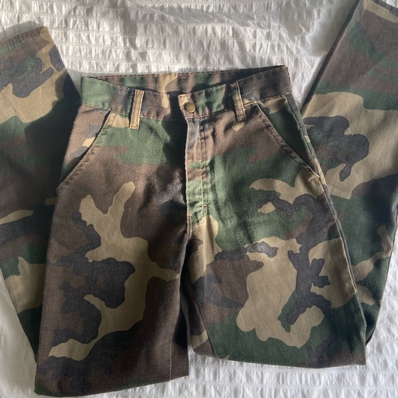 Vintage Boys Smacs Camouflage Pants - Picture 2 of 6